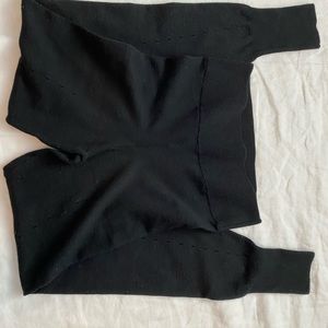 ALEXANDER WANG: KNIT WOOL LEGGINGS